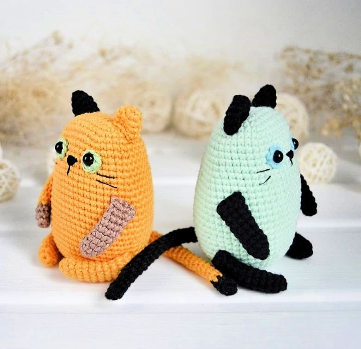 Crochet Funny Cat Amigurumi - Free Pattern