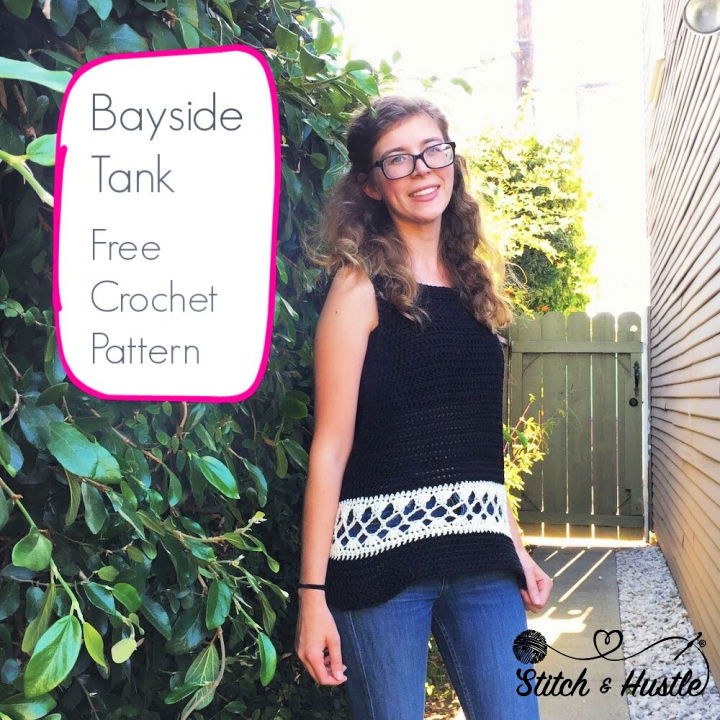 Simple Crochet Bayside Tank Top Pattern