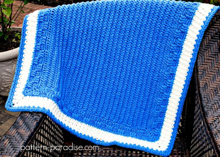 Crochet Bennington Baby Blanket Design - Free Pattern