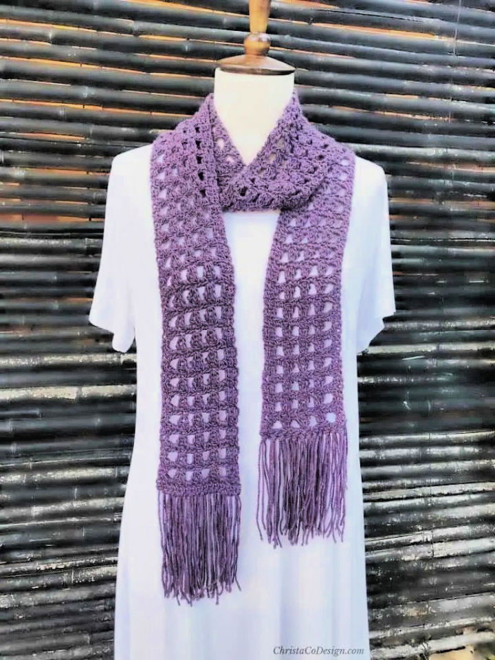 How Do You Crochet a Berryessa Scarf