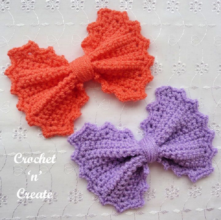 Beautiful Crochet Big Bow Pattern