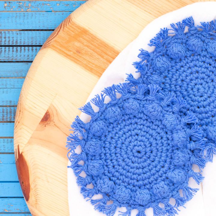 Easiest Boho Coasters to Crochet