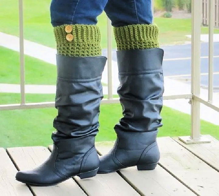 Crochet Brooklyn Boot Cuffs Pattern