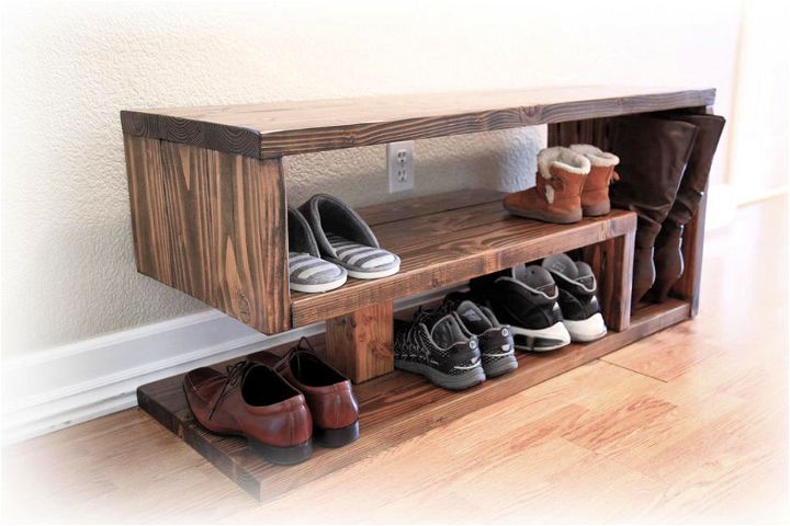 Build a Wooden Shoe Rack With a Bench