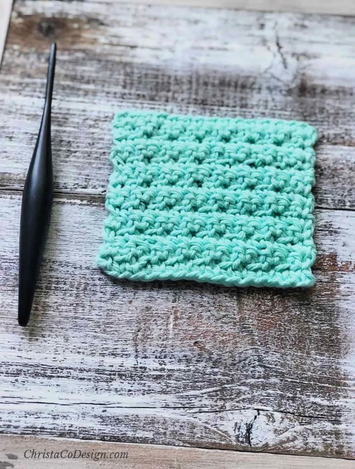 Simple Cara Crochet Face Scrubby Pattern