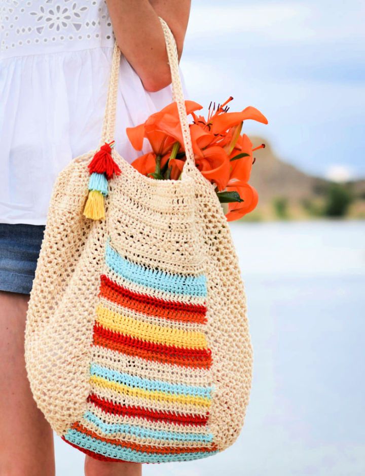Free Crochet Caribe Big Bag Pattern