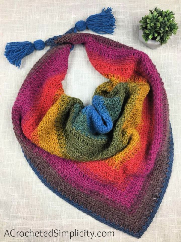 How to Crochet Chimera Scarf - Free Pattern