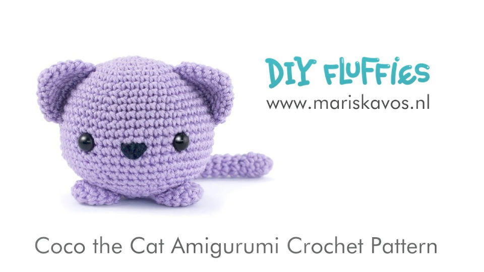 How to crochet with fluffy yarn - DIY Fluffies Amigurumi crochet