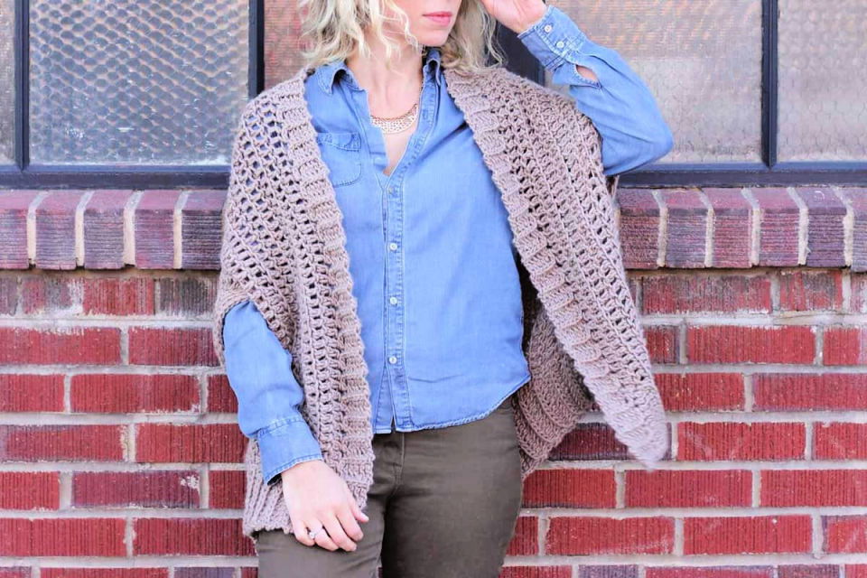 Free Crochet Cocoon Cardigan Pattern