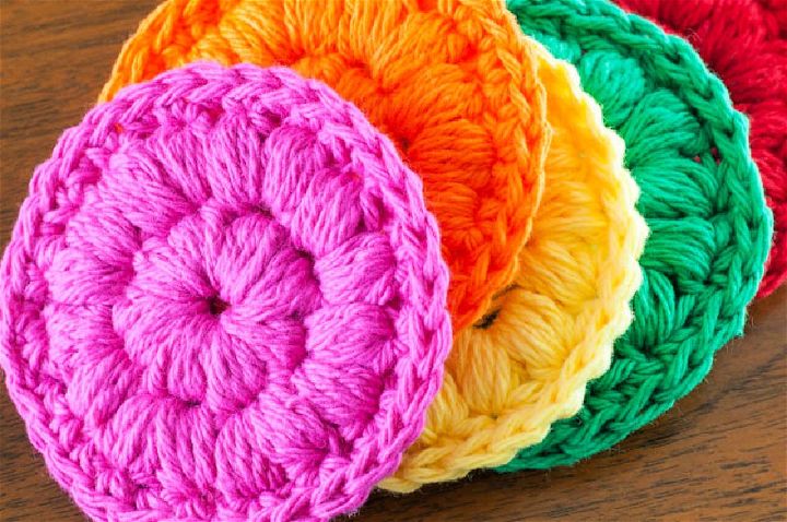 Unique Free Crochet Cotton Face Scrubbies Pattern