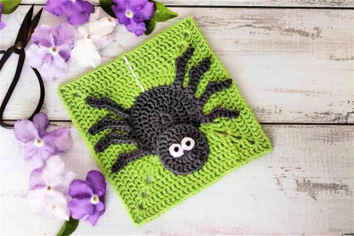 Crochet Creepy Crawly Granny Square Pattern