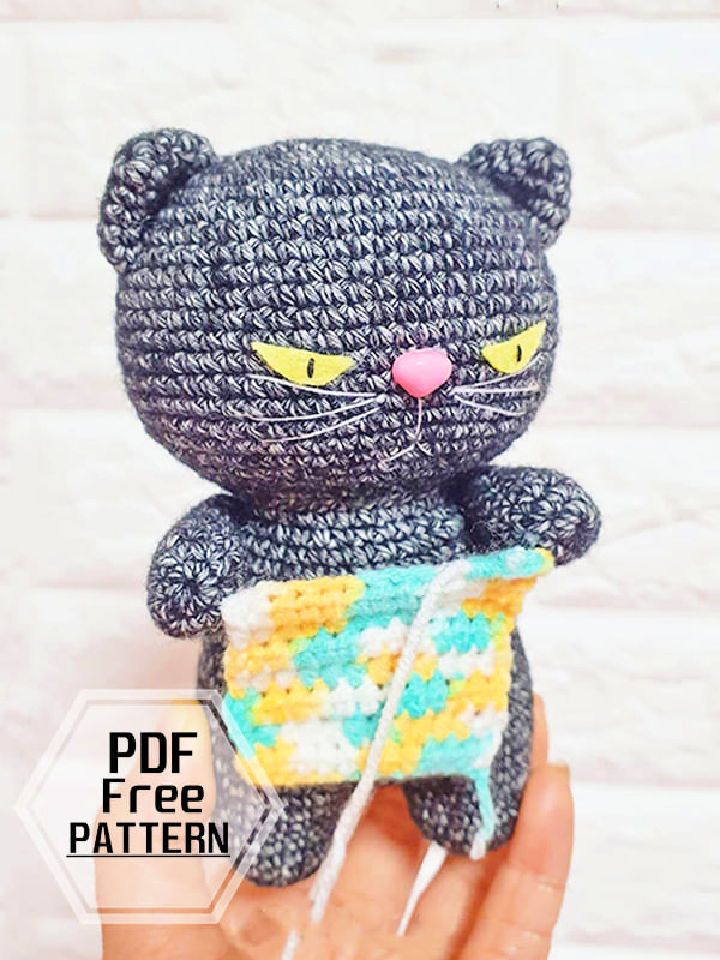 Crochet Cat Amigurumi - Free PDF Pattern