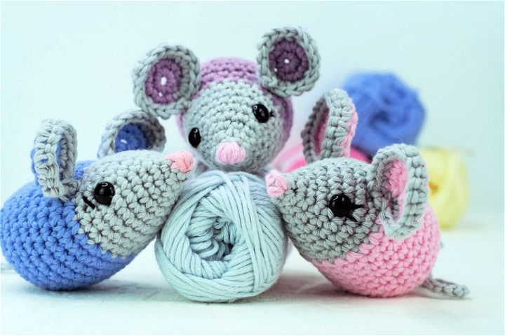 How to Crochet Amigurumi Mouse - Free Pattern