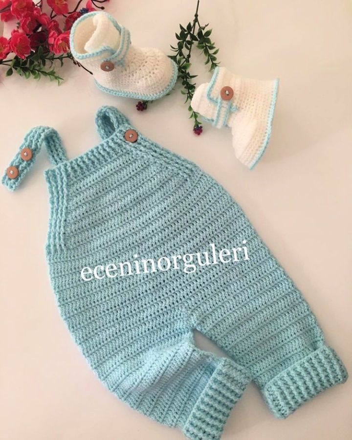 Crocheting a Baby Romper in 3 Easy Steps