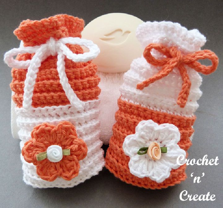 Crochet Bathroom Soap Saver - Free Pattern