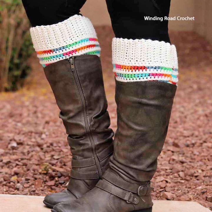 Free Crochet Boot Cuffs Pattern