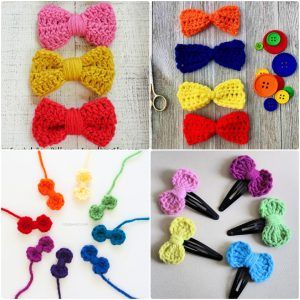 25 Free Crochet Bow Patterns {PDF Crochet Pattern}