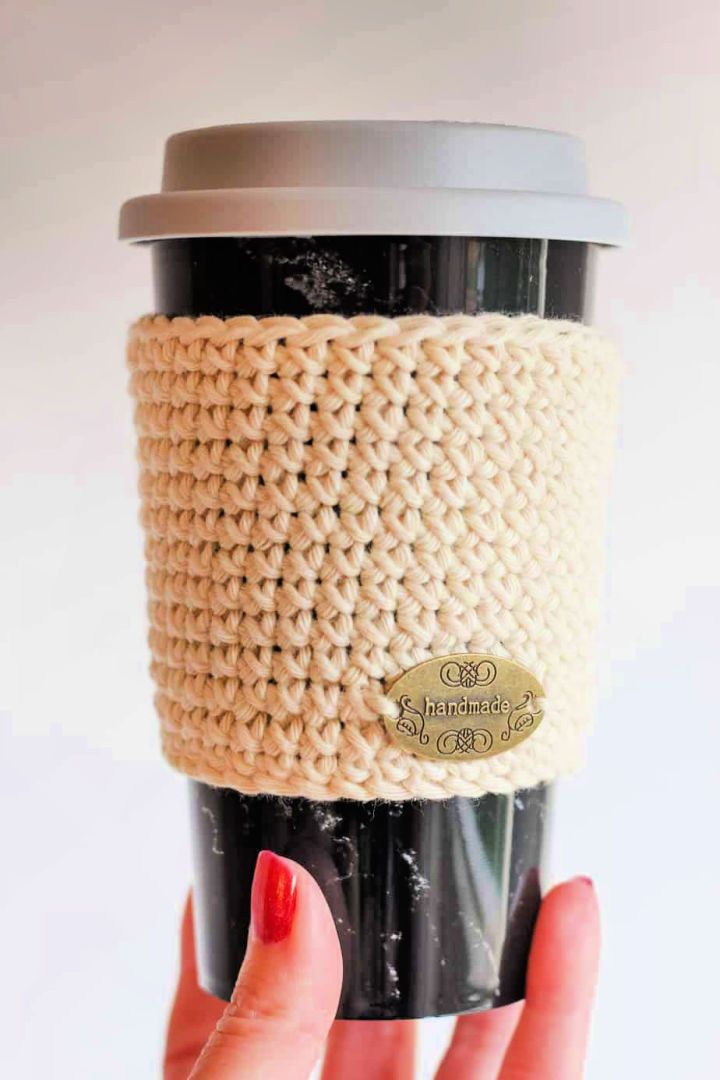 Beautiful Crochet Coffee Cup Cozy Pattern