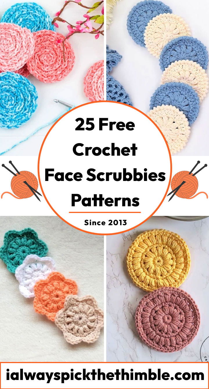 Big & Thick Crochet Dish Scrubbies: Free Pattern for Amazing Kitchen  Cleaning!