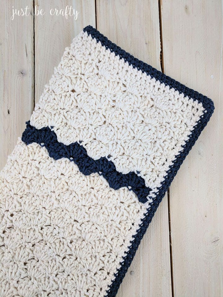Crochet Farmhouse Table Dish Towel Pattern