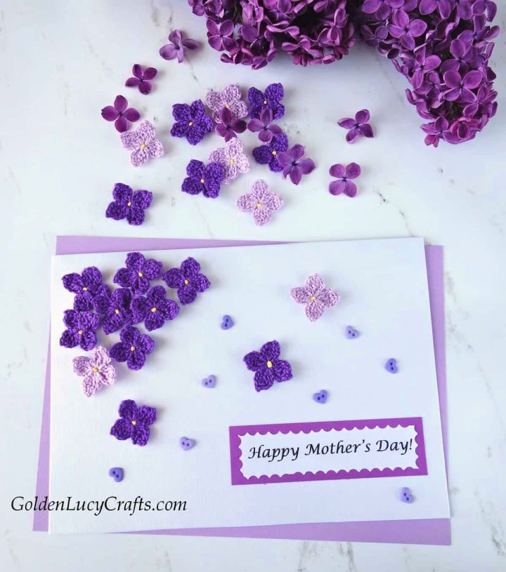 How to Crochet Lilac Flowers - Free Pattern