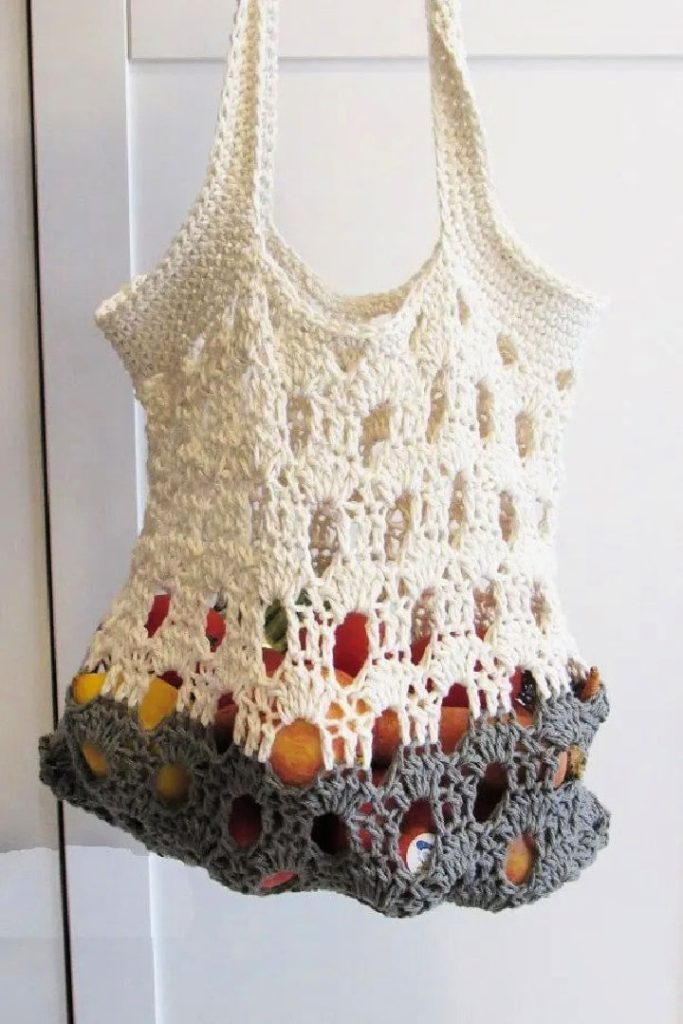 25 Free Crochet Market Bag Patterns (Market Tote Pattern)