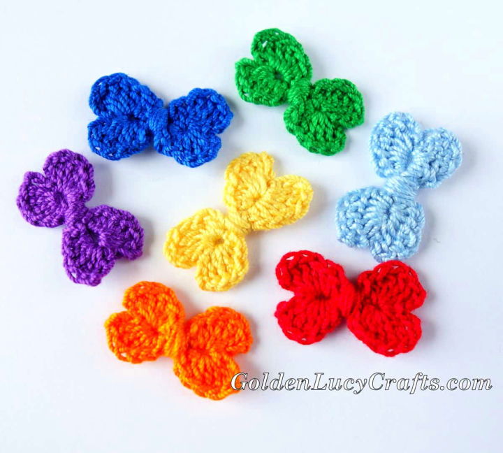 Fastest Crochet Mini Bow Pattern