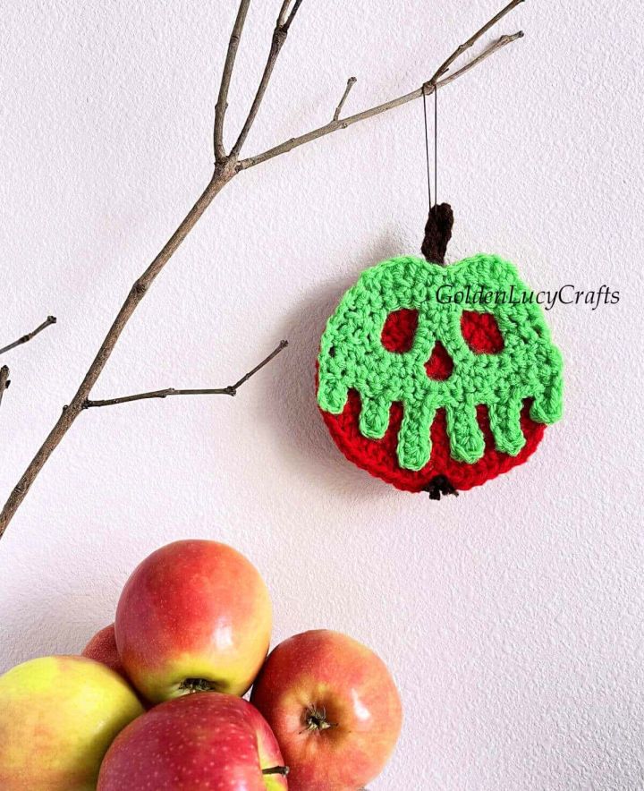 Easiest Poisoned Apple Crochet Pattern