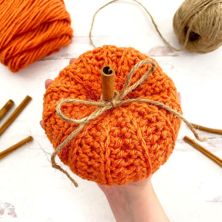Super Cute Crochet Pumpkin - Free PDF Pattern
