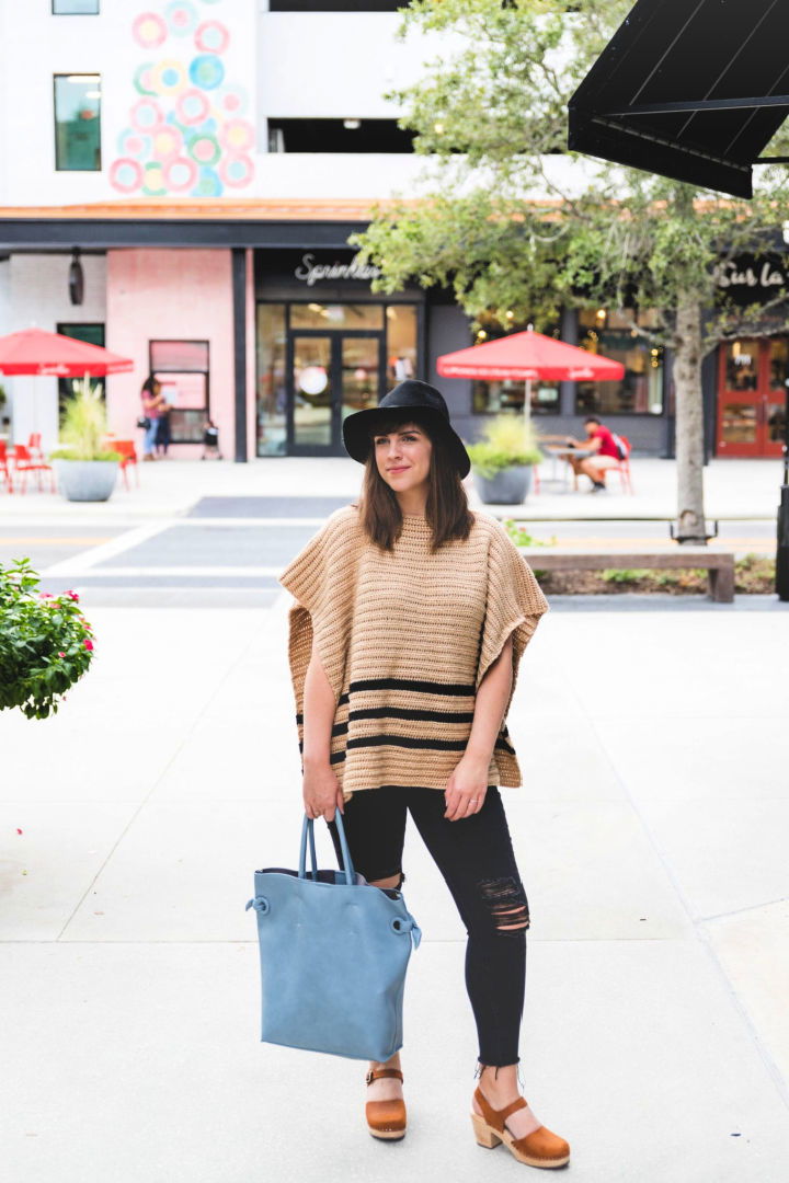 Crochet Rancher Poncho - Free Pattern