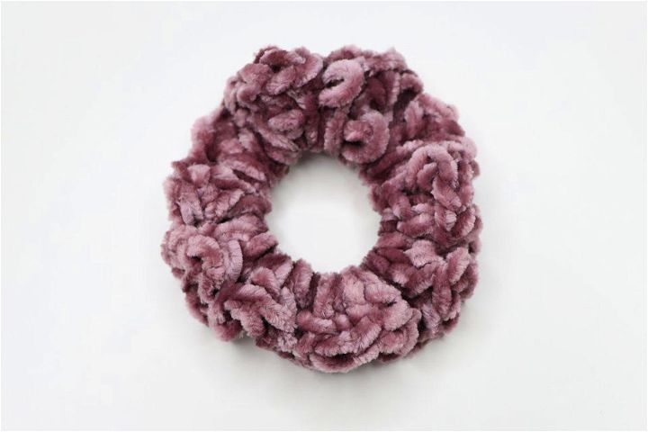 Simple Crochet Scrunchie Pattern