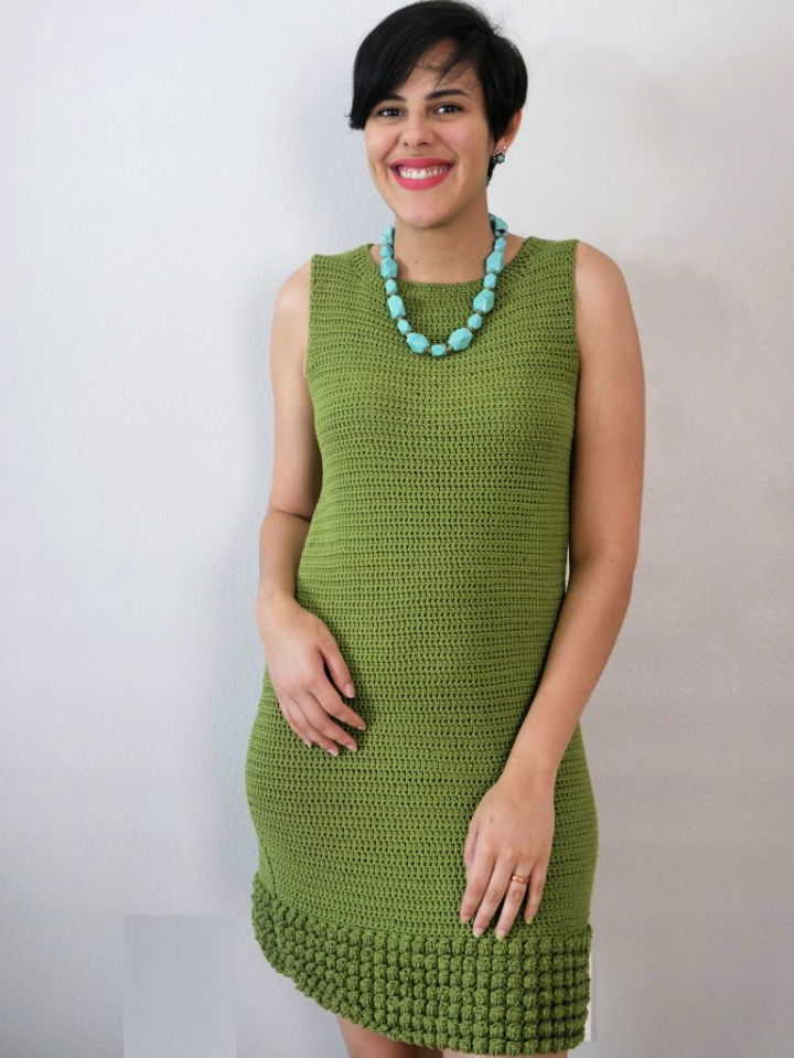 Easy Crochet Shift Dress Tutorial