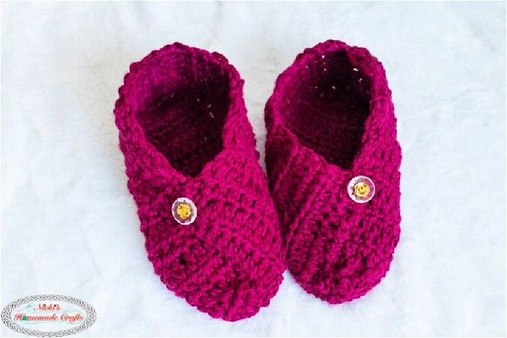Crochet Square Slippers Idea