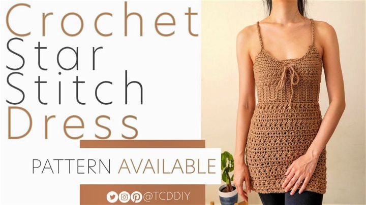 Easiest Star Stitch Dress to Crochet