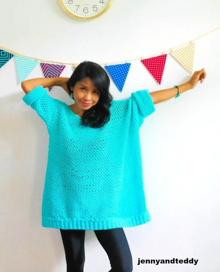 How Do You Crochet a Sweater - Free Pattern