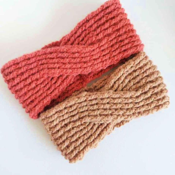  Simple Crochet Twist Headband Pattern