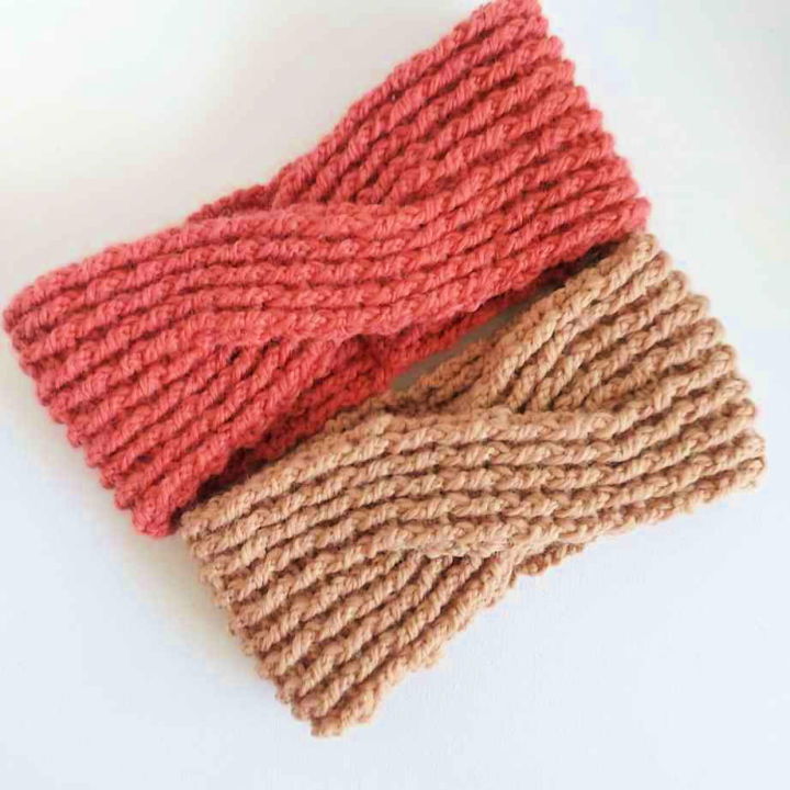 Courtney Crochet Twist Headband Pattern Free