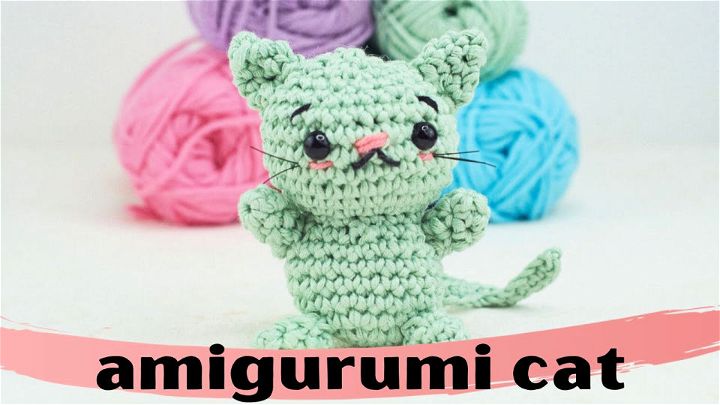 Cute and Easy Crochet Cat Amigurumi Pattern