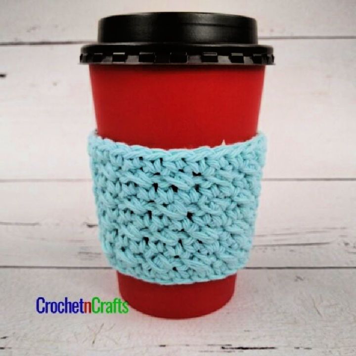 Cross Stitch Crochet Cup Cozy Pattern