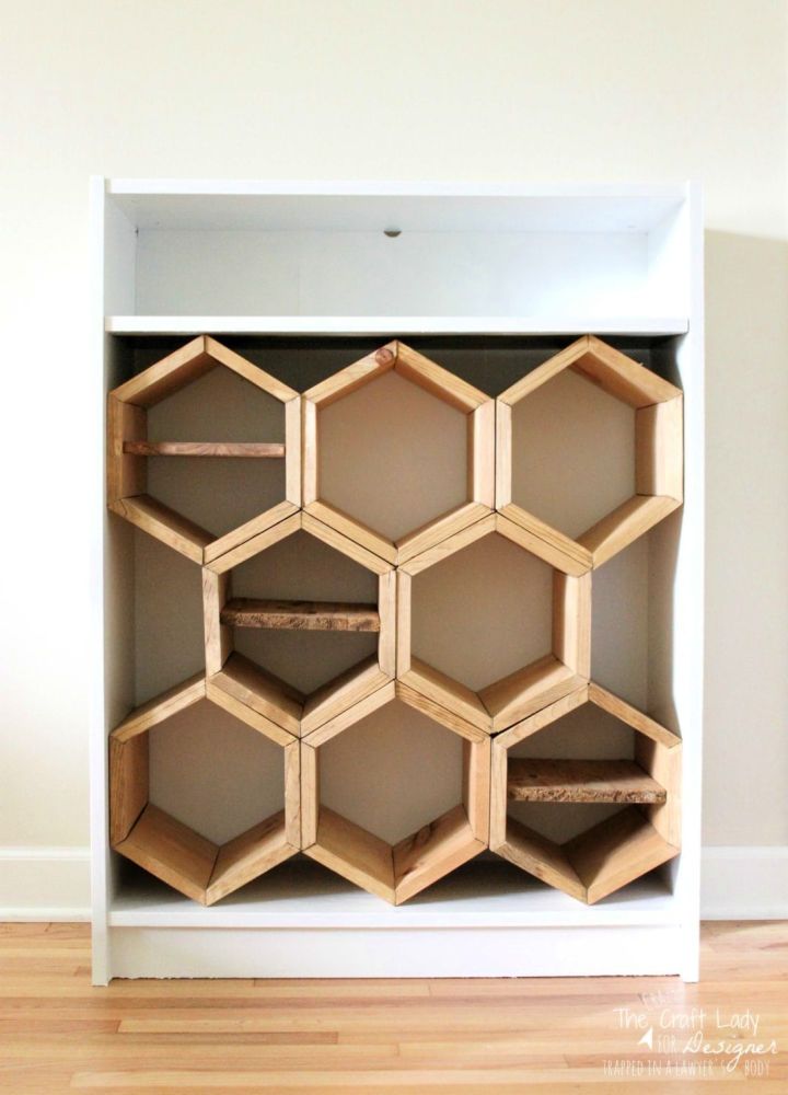 DIY Hexagon Shoe Rack for Small Closet