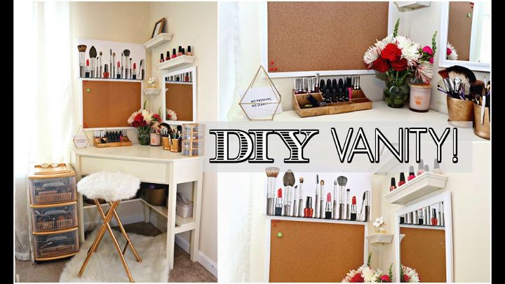 How to DIY Your Dream Vanity  Bedroom decor, Room decor, Home decor