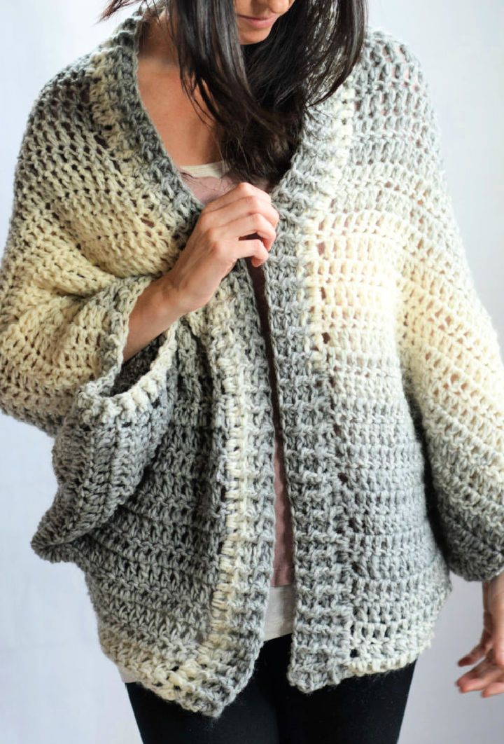 Quick and Easy Crochet Shrug Pattern