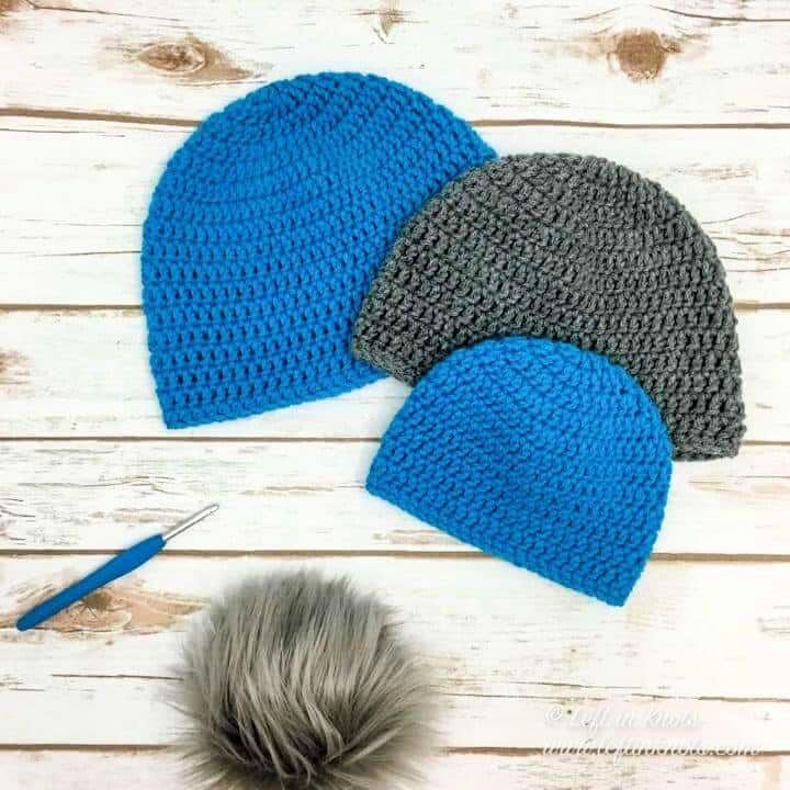 Double Crochet Hat - Free Pattern