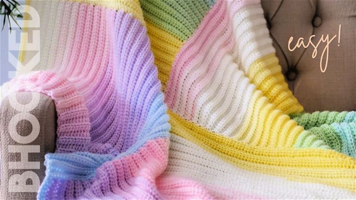 Fastest Crochet Baby Blanket Pattern