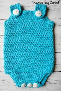 15 Free Crochet Baby Romper Patterns {PDF Pattern}