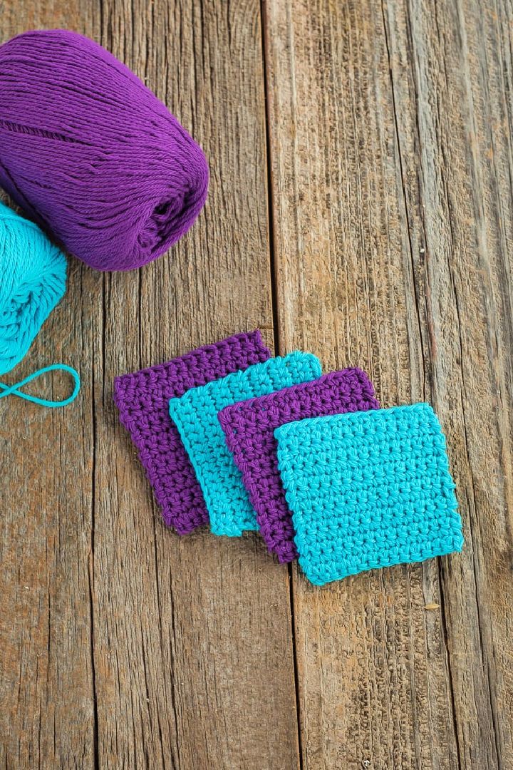 Easy Crochet Coaster Pattern