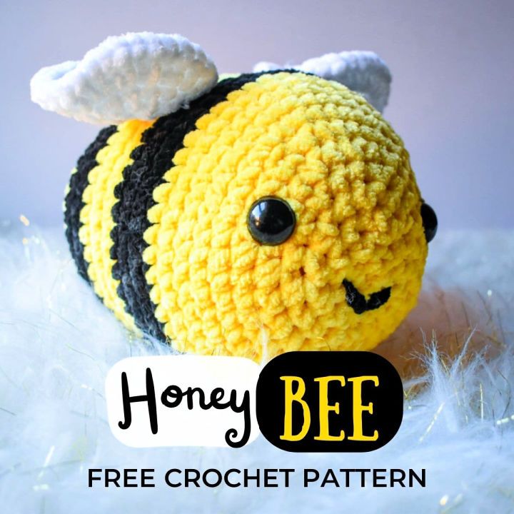 Easiest Honey Bee to Crochet 