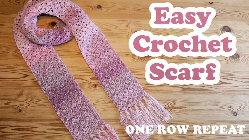 Easy Crochet Scarf Pattern