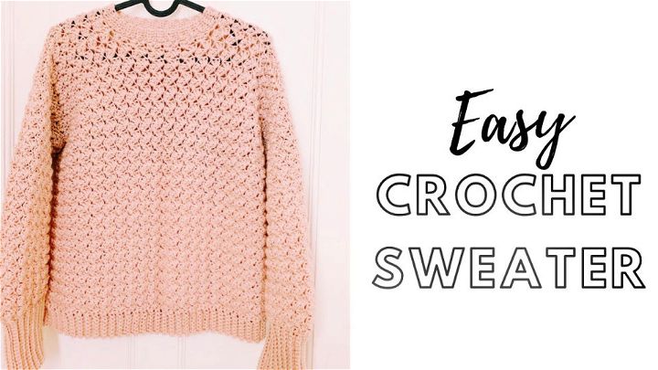 Easiest Shell Sweater to Crochet