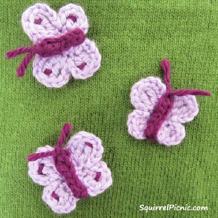 Easy Crochet Butterfly Tutorial